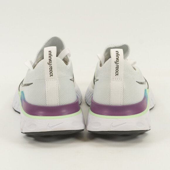 Nike Women's React Infinity Run Flyknit 'White Ombre' CD4372-102 Running size 6 - Picture 6 of 9